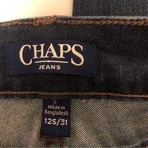 Chaps high rise skinny jeans